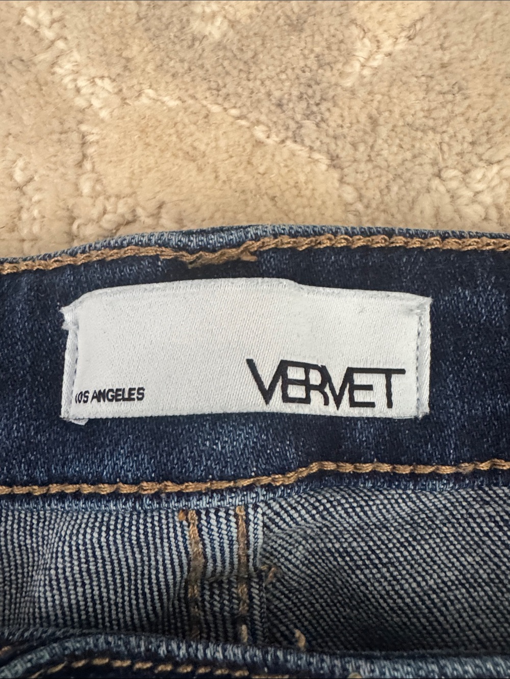 Women's Dark Indigo Cropped Slim Jeans - Picture 2 of 4